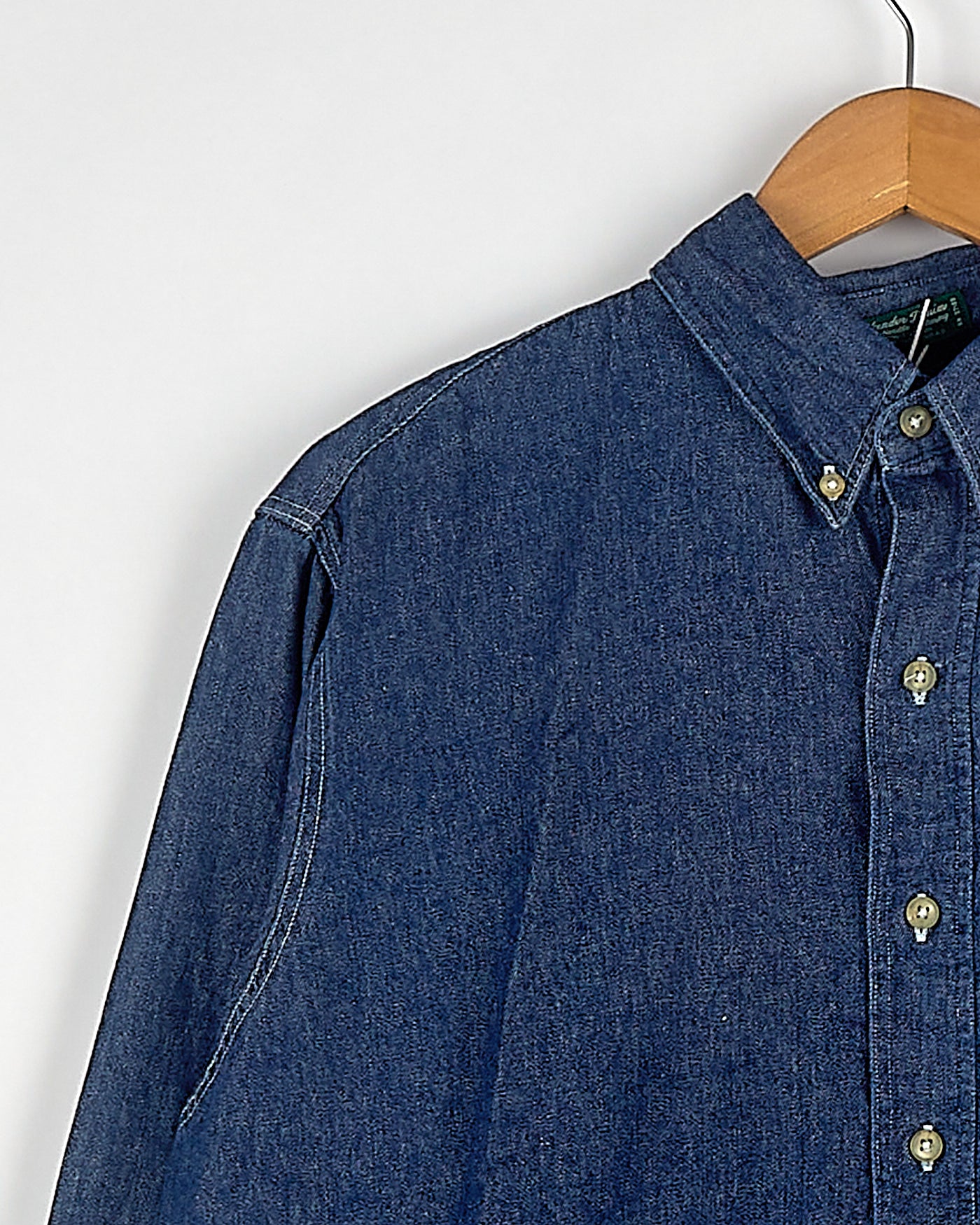 Chemise en denim brut