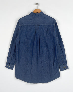 Chemise en denim brut