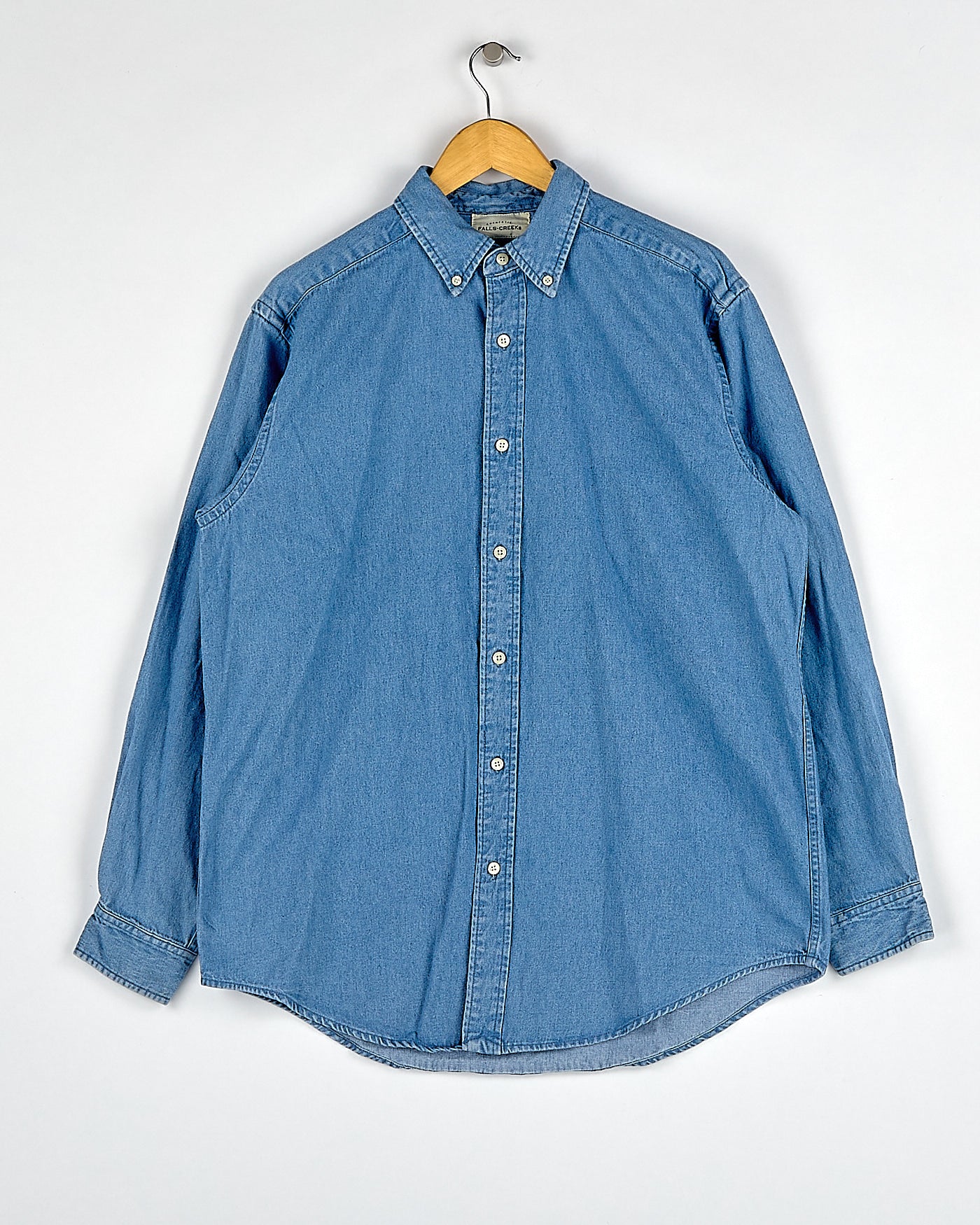 Chemise denim en coton