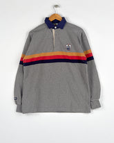 Polo rugby gris