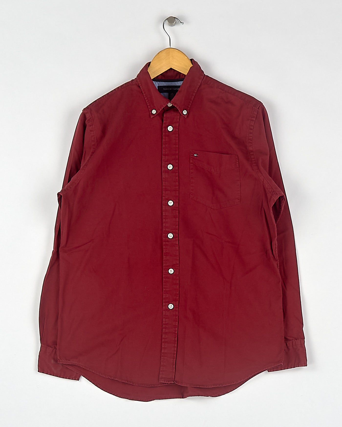 Chemise Tommy Hilfiger bordeaux