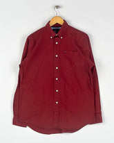 Chemise Tommy Hilfiger bordeaux