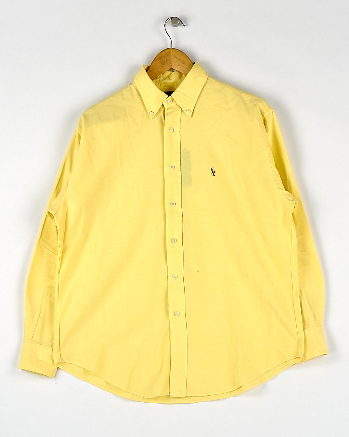 Chemise Ralph Lauren jaune pastel