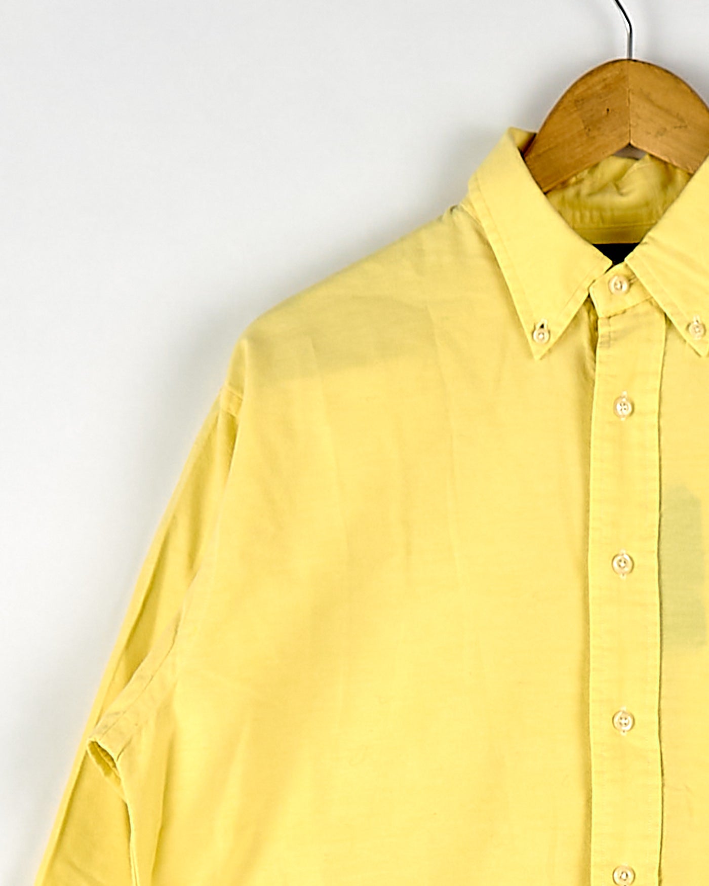 Chemise Ralph Lauren jaune pastel