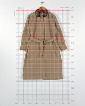 Mackintosh à col tartan