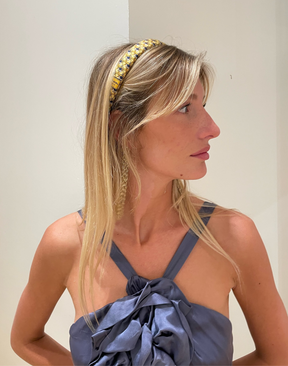 Robe boule en soie