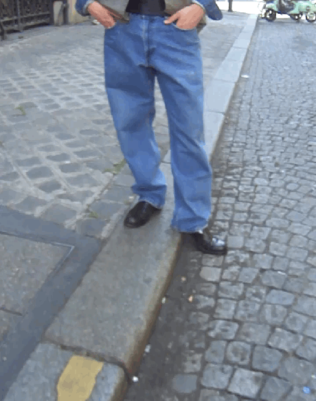 Jean large oversize