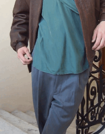 Blouse en soie vintage